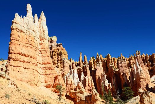 spectacular Hoodoo rock spires of Bryce Canyon, Utah, USA