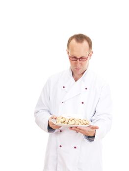 Chef with stollen