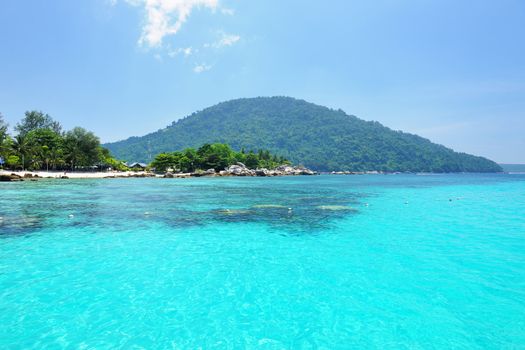Beautiful beach at Perhentian islands, Malaysia
