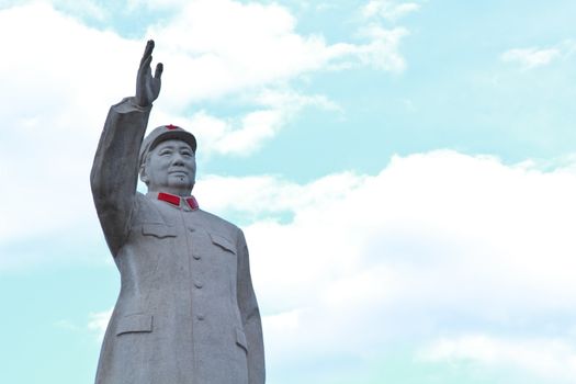 Mao Tse tung Statue Lijiang, Yunnan, China