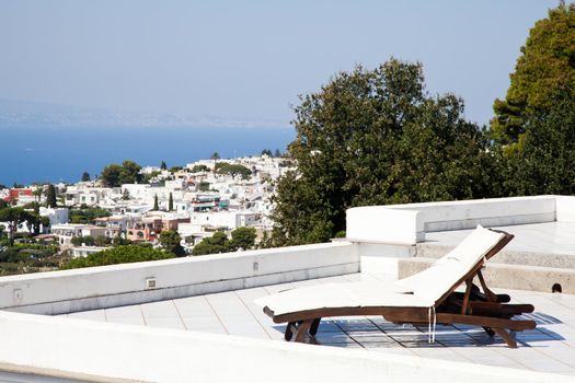 Terrace on Naples Gulf: two seats with a wonderful view