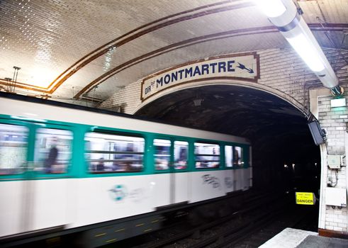 One of the oldest metro station in Europe - Paris underground