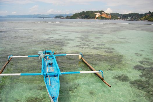 Jukung boat Indonesia, Jayapura, West Papua