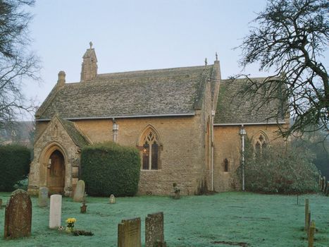 old english country church