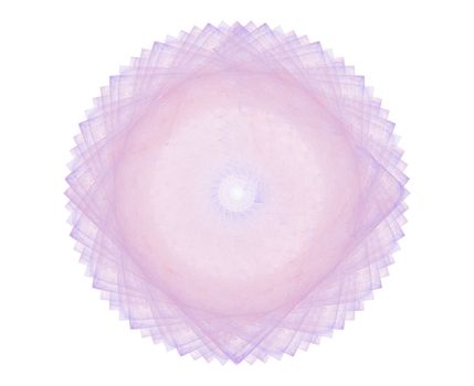 round purple fractal