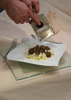 The served table