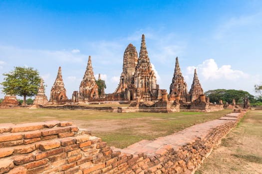 Wat Chaiwatthanaram Temple at Ayutthaya Historical Park, Thailand