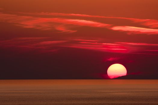 Sunset, Alanya, Turkey