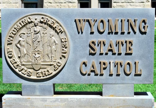State capitol in Cheyenne, Wyoming.