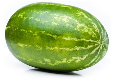 Watermelon isolated on white background.