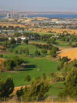 View of a cityscape during day time.