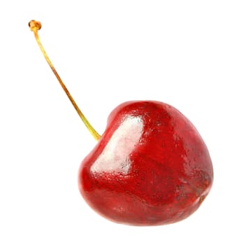 Sweet cherry on a white background.