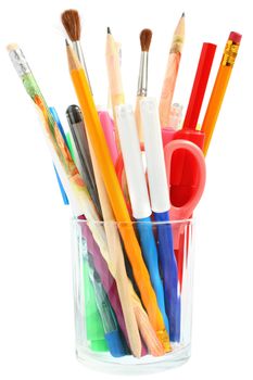 Stationary on a white background.