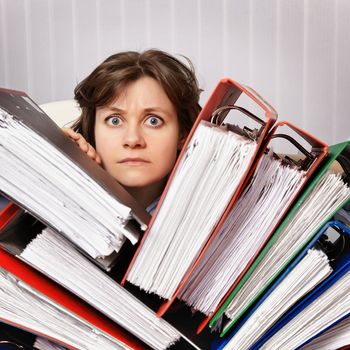 Accountant swamped the financial statements for the year