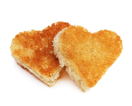 heart bread toast