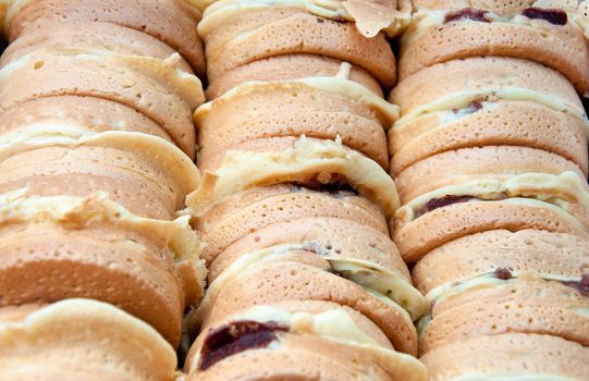 Taiwanese snacks, red bean cake In Pingtung