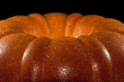 home made freshly baked lemon pound cake