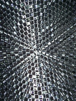 Rippled metallic background