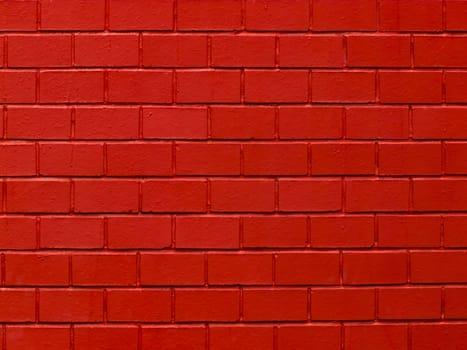 close up of red brick wall