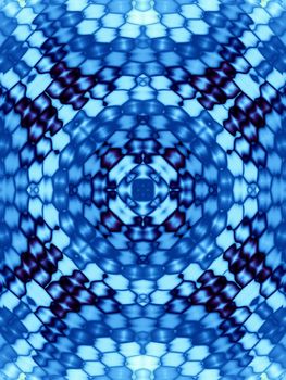 background illustration of a blue wavy pattern