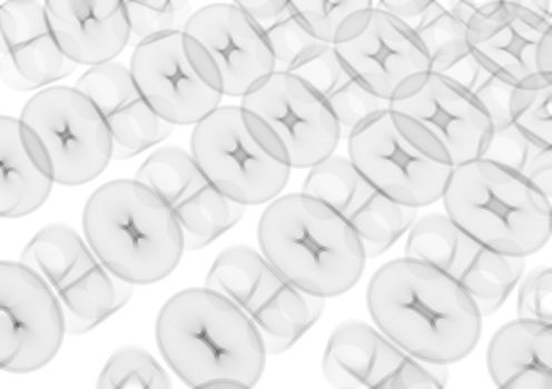 Abstract black and white background containing zeros and ones