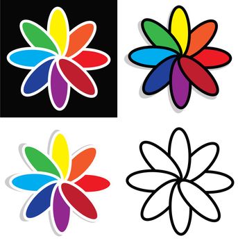 Vector logo elements eps8