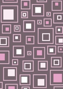 Abstract retro background made of squares