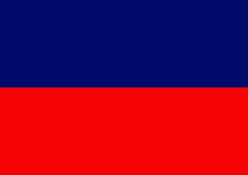 Illustrated flag of Haiti