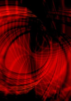 Abstract red grunge illustrated background
