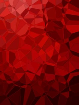 Abstract Red background with Quartz like effect and slight Blur
