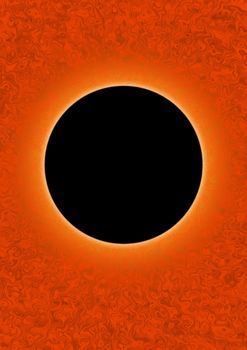 Illustration of a solar eclipse