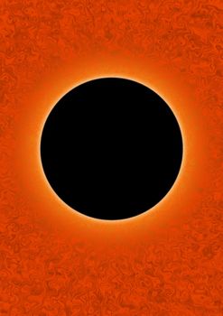 Illustration of a solar eclipse