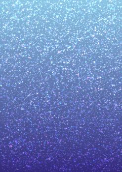 Illustration of a gradient blue background with lots of stars