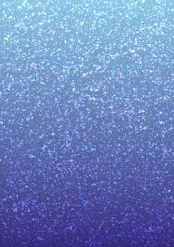 Illustration of a gradient blue background with lots of stars