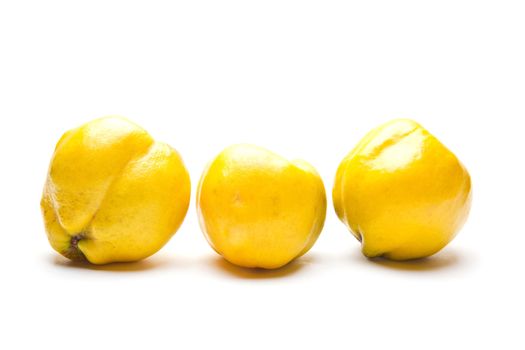 Quinces pear isolated on white background