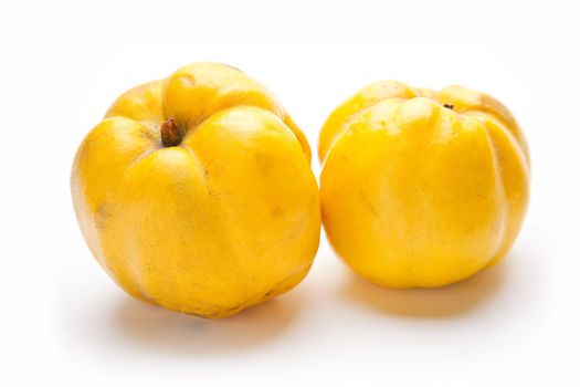 Quinces pear isolated on white background