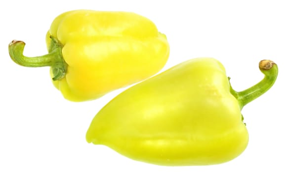 Sweet pepper on a white background