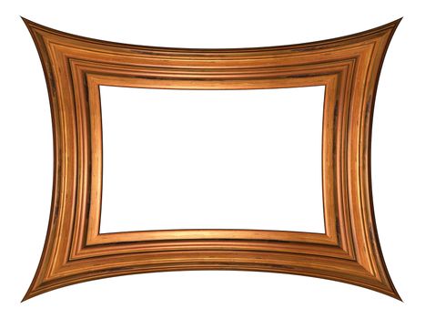 Old Wood Picture Frame - art and craft