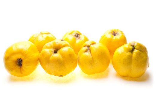 Quinces pear isolated on white background