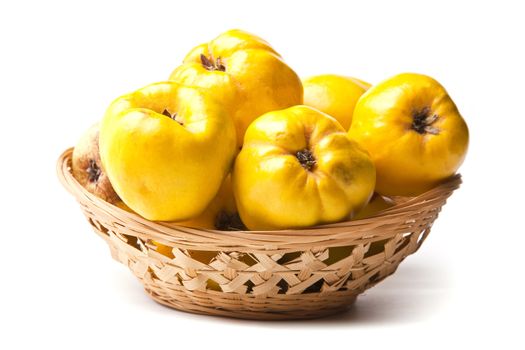 Quinces pear isolated on white background