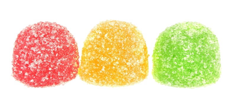 Candy isolated white background.