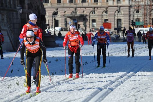 The royal palace sprint in Stockholm 2009.