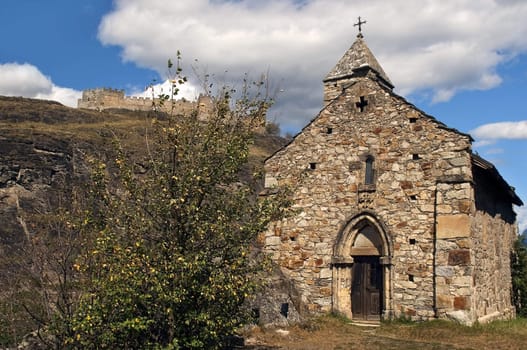 chapel in the vicinity of Castle Tourbillon, Sion