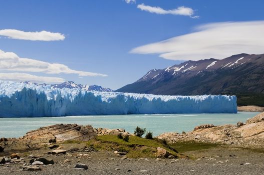 beautiful Glacier Perito Moreno in Argentina