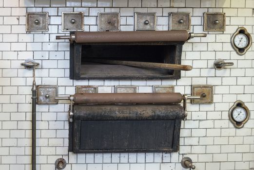 old bread oven used in monastery in holland