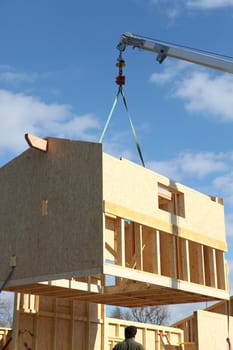 crane on a construction site