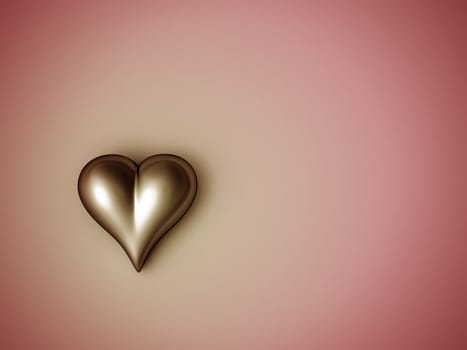 Valentine heart - 3d picture