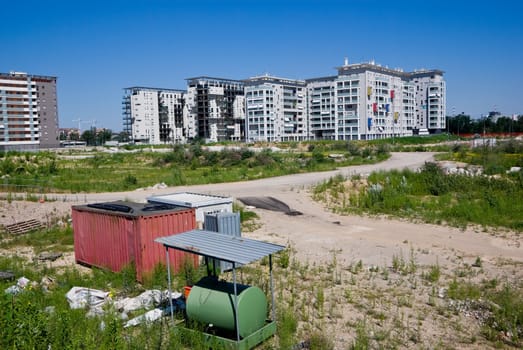 building under construction