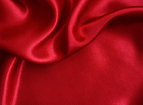 Smooth Red Silk can use as background 
