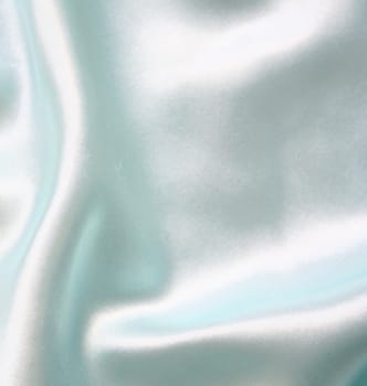 Smooth elegant blue silk can use as background 